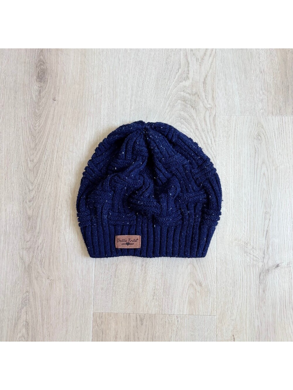 Britt's Knits NWOT Women's Black Knitted Hat Beanie